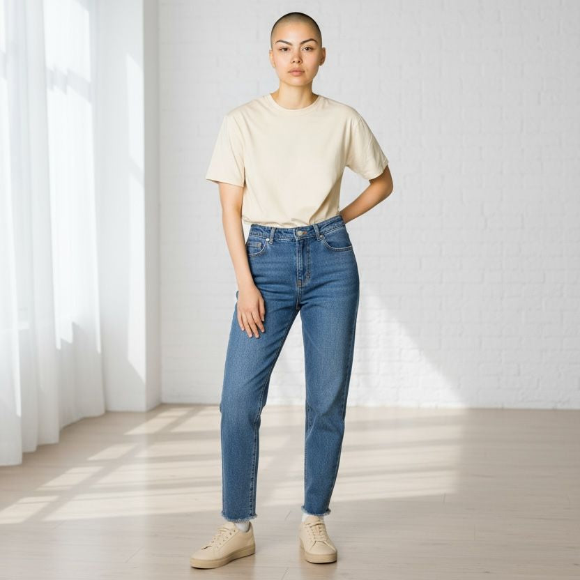 Skinny Dark Jeans Licra