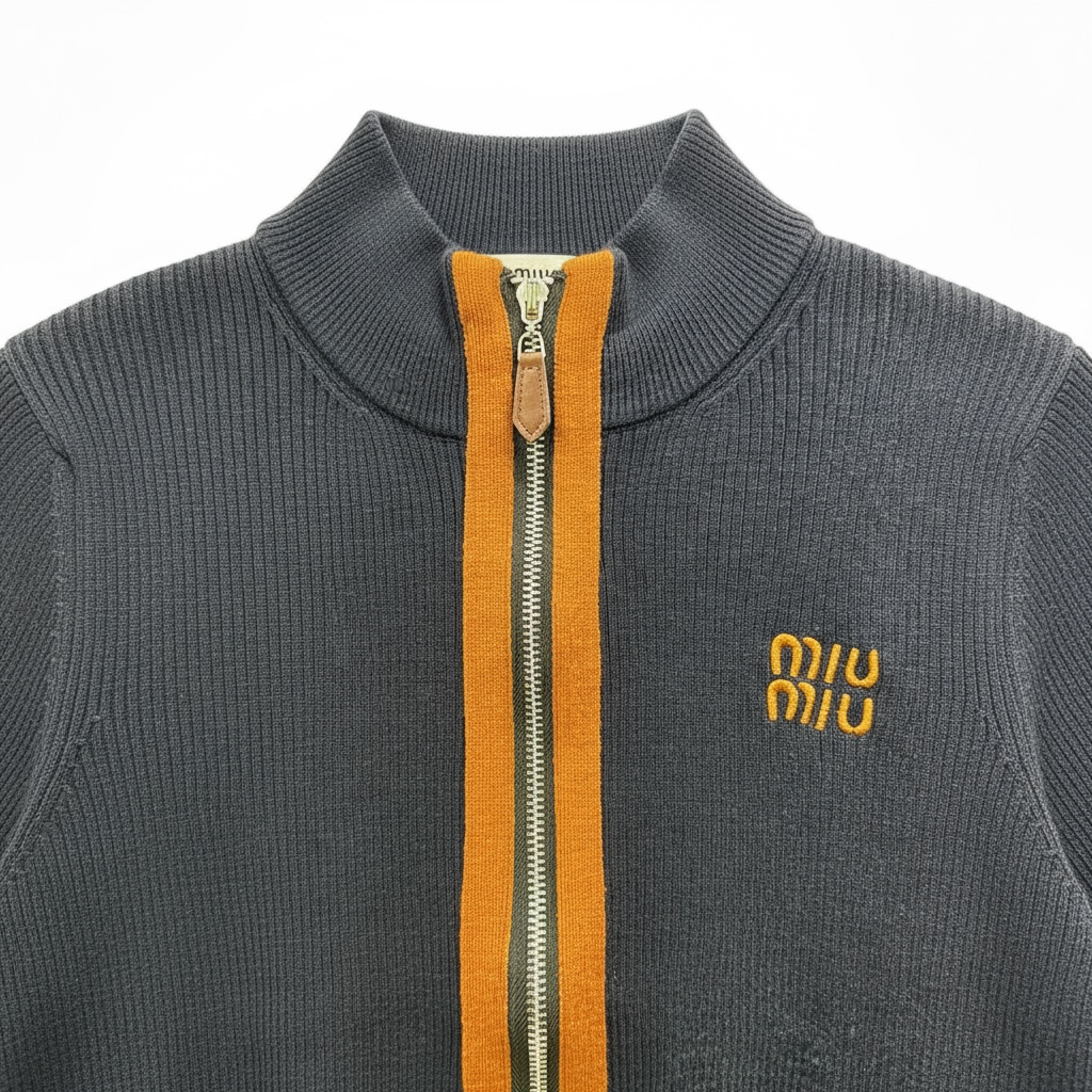 miumiu zipper jacket