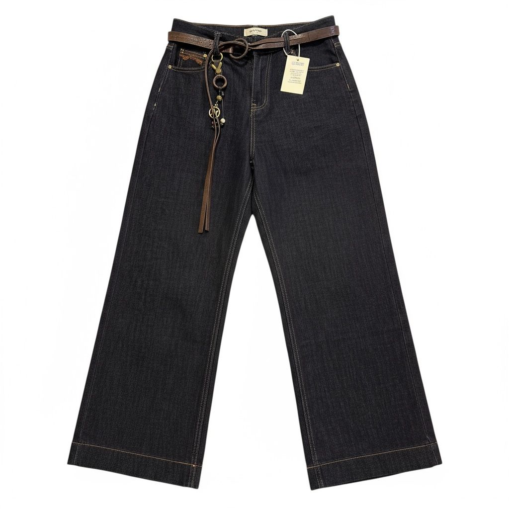 Luna Jeans Wide Leg Licra